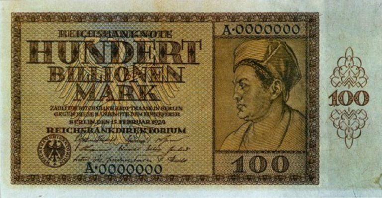 100 biljoen mark