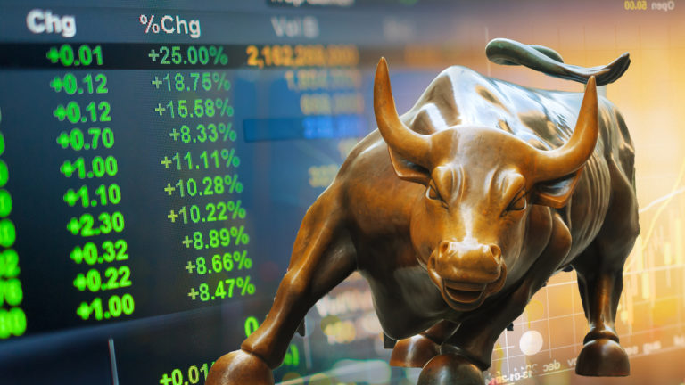 Investment theme stockmarket and finance business analysis stockmarket with digital tablet